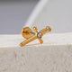 Piercing oreille homme dague
