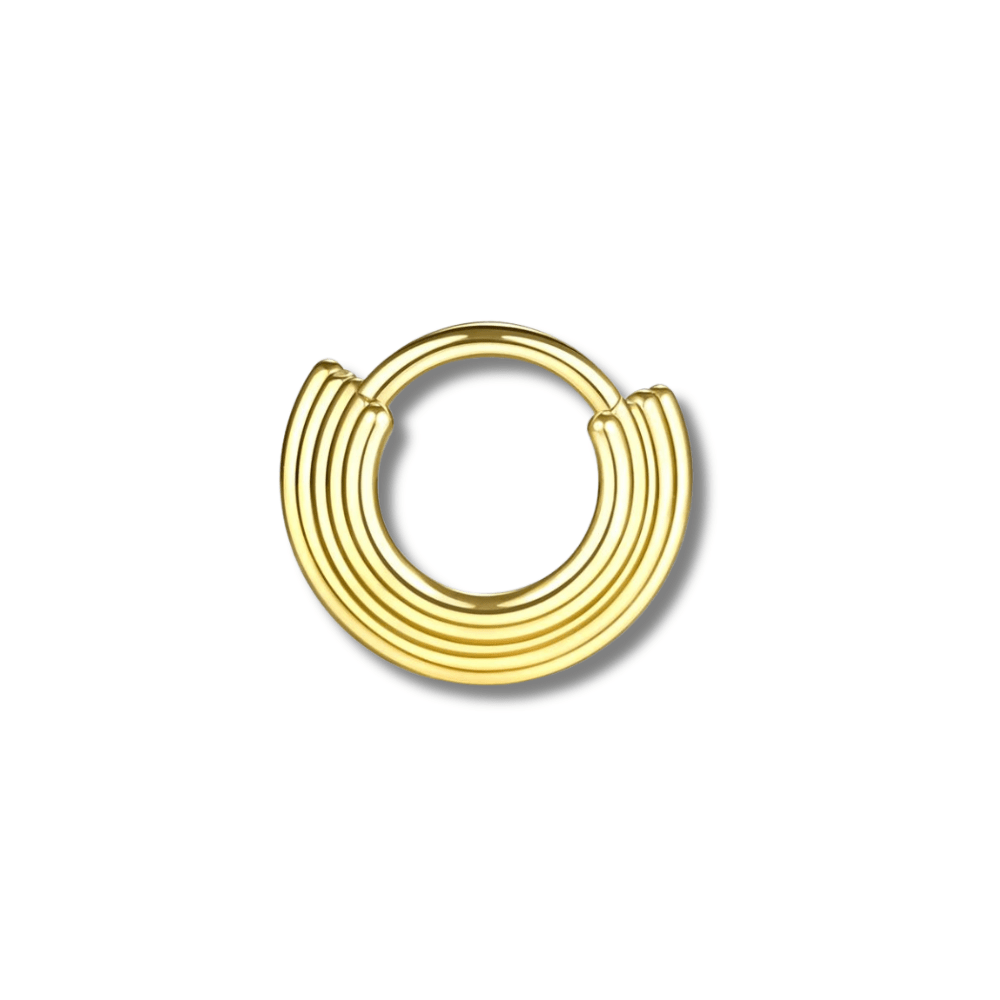 Doré / 1.2x8 mm Piercing septum original