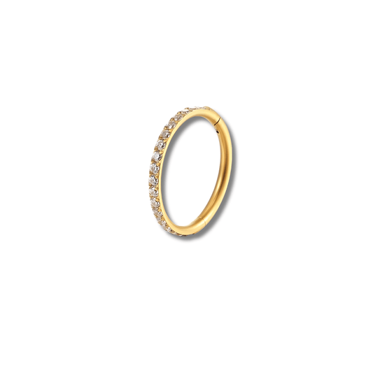 Doré / 6 mm Piercing snug anneau