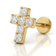 piercing hélix croix