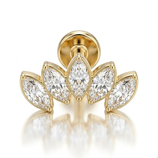 piercing hélix royauté