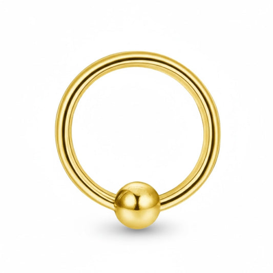 piercing nez anneau boule