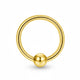 piercing nez anneau boule