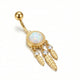 piercing nombril indien