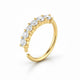 piercing nez anneau avec strass